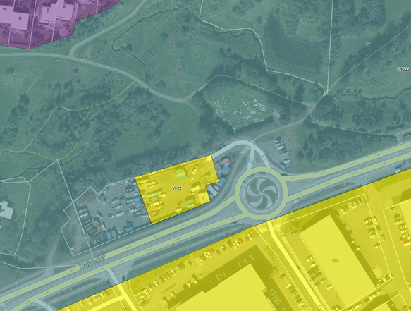 Verslunar- og þjónustulóð við Dalveg 1 Verslunar- og þjónustulóð við Dalveg 1