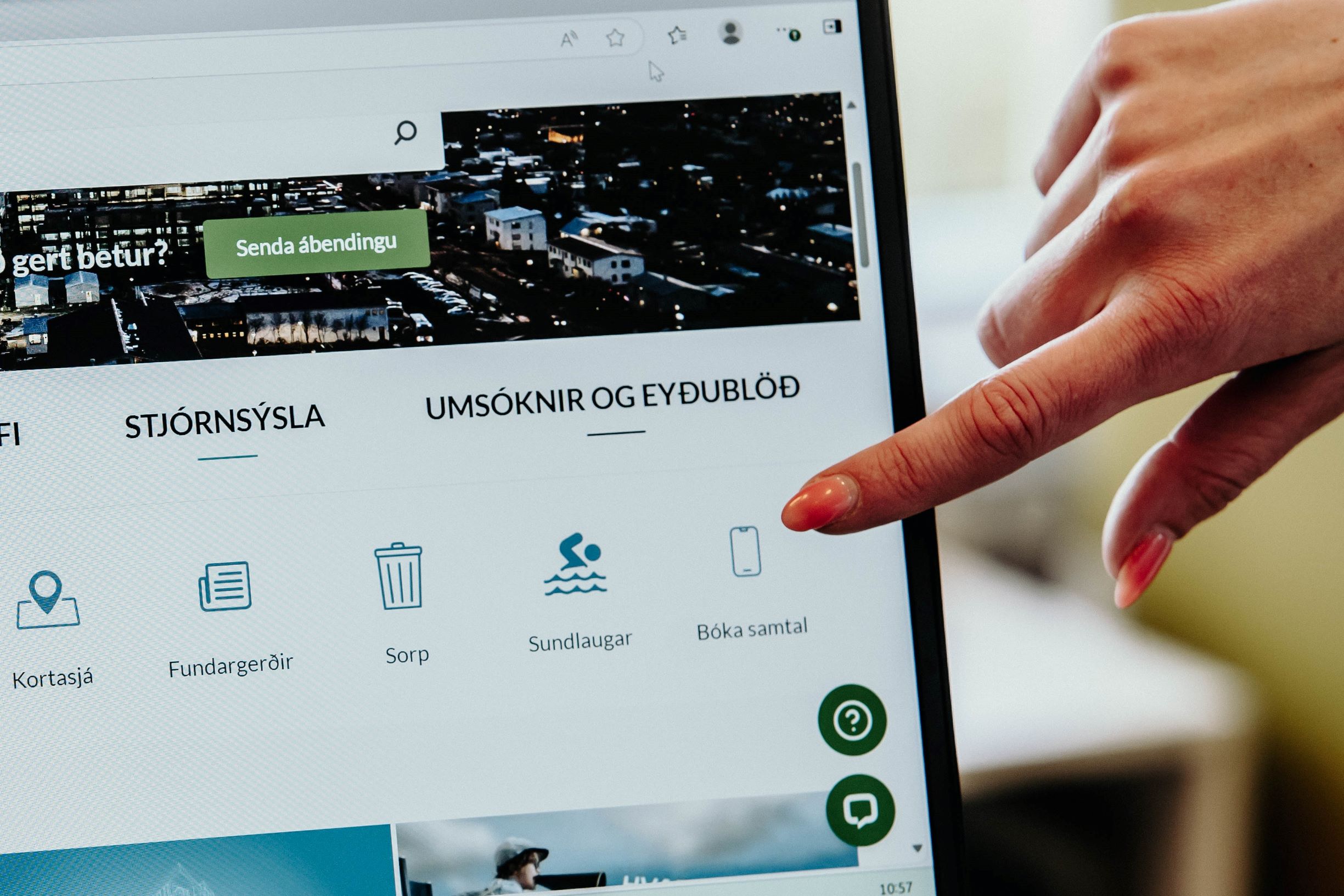 Bóka samtal Nýtt símtalsbókunarkerfi